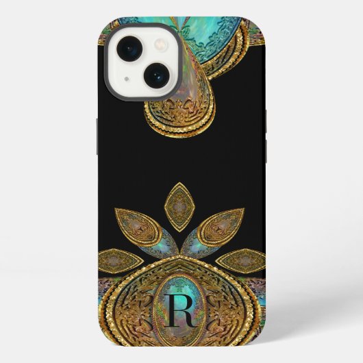 Etui iPhone 13 Monogramme Centauri Deco (Verso)