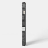 Etui iPhone 13 Monogramme Cool Aspect Cuirassé (Côté gauche)
