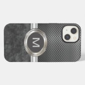 Etui iPhone 13 Monogramme Cool Aspect Robuste (Verso Horizontal)