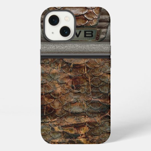 Etui iPhone 13 Monogramme Cool Walker Hiker (Verso)