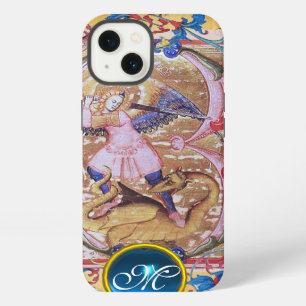 Etui iPhone 13 Monogramme de Saint Michel Archange Antique Floral