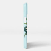 Etui iPhone 13 Monogramme du paradis tropical (Côté droit)