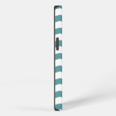 Etui iPhone 13 monogramme et chevron (Côté droit)