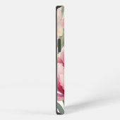 Etui iPhone 13 Monogramme floral de printemps (Côté droit)