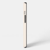 Etui iPhone 13 Monogramme moderne minimaliste (Côté gauche)