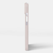 Etui iPhone 13 Monogramme neutre minimaliste moderne (Côté gauche)