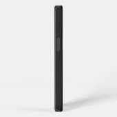 Etui iPhone 13 Monogramme noir d'abeille moderne (Côté droit)