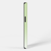 Etui iPhone 13 Monogramme vert citron clair simple élégant person (Côté droit)