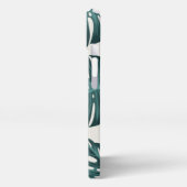 Etui iPhone 13 Monstère botanique tropicale Feuille Motif d'été (Côté gauche)