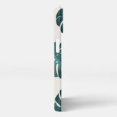 Etui iPhone 13 Monstère botanique tropicale Feuille Motif d'été (Côté droit)