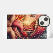 Etui iPhone 13 Monstre Grande gueule (Verso Horizontal)
