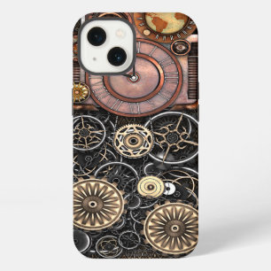 Etui iPhone 13 Montre vintage #2 Redux de Steampunk