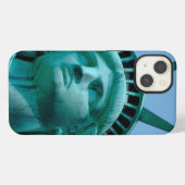 Etui iPhone 13 Monuments | Statue de Liberty Face (Verso Horizontal)