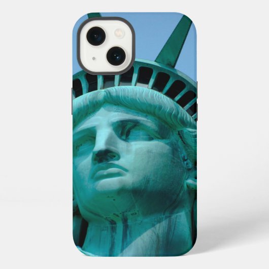 Etui iPhone 13 Monuments | Statue de Liberty Face (Verso)