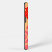 Etui iPhone 13 Motif 2 de fraise (Côté droit)