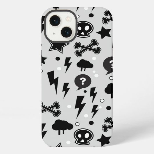 Etui iPhone 13 Motif à la mode (Verso)