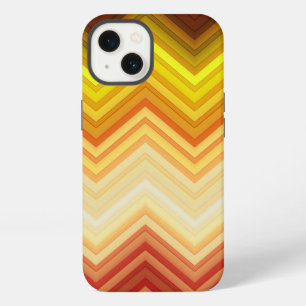 Etui iPhone 13 Motif à rayures Chevron