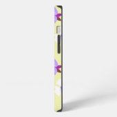 Etui iPhone 13 Motif blanc fleur (Côté gauche)