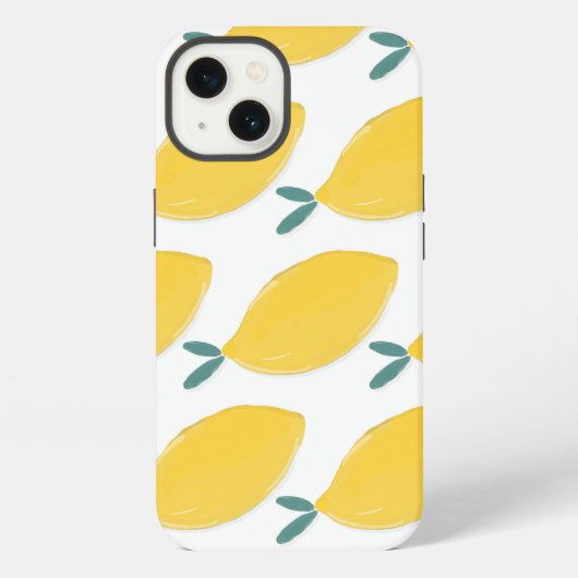 Etui iPhone 13 Motif de citron (Verso)