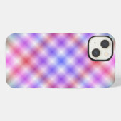Etui iPhone 13 Motif-de-design-texture-ecossaise (Verso Horizontal)