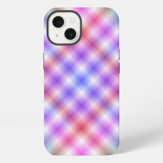 Etui iPhone 13 Motif-de-design-texture-ecossaise (Verso)