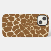 Etui iPhone 13 Motif de fourrure Giraffe Imprimer (Verso Horizontal)