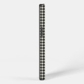 Etui iPhone 13 Motif de Houndstooth coque iphone Monogram (Côté droit)