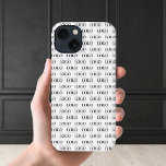 Etui iPhone 13 Motif de logo Entreprise Rectangle personnalisé<br><div class="desc">Ce coque iphone cool,  doté d'un motif de logo personnalisé,  conviendra parfaitement à vos besoins professionnels et personnels. Ajoutez facilement votre propre logo en cliquant sur l'option "personnaliser".</div>