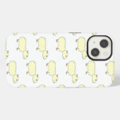 Etui iPhone 13 Motif de mouton. (Verso Horizontal)