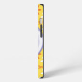 Etui iPhone 13 Motif de nom jaune (Côté gauche)