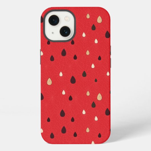 Etui iPhone 13 Motif de pastèque (Verso)