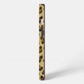 Etui iPhone 13 Motif de peau à impression d'animal léopard (Côté gauche)