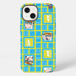 Etui iPhone 13 Motif des expériences de laboratoire de Dexter