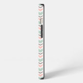 Etui iPhone 13 Motif du chevron Boho (Côté gauche)