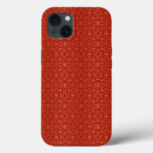 Etui iPhone 13 Motif du symbole chinois Lucky Money
