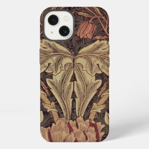 Etui iPhone 13 Motif floral antique de chèvrefeuille de William M