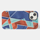 Etui iPhone 13 Motif Géométrique (Verso Horizontal)