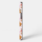 Etui iPhone 13 Motif Joyeuse Saint-Valentin Corgi (Côté gauche)