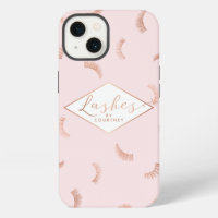 Motif Lots of Lashes Rose/Pink Metallic Personnali