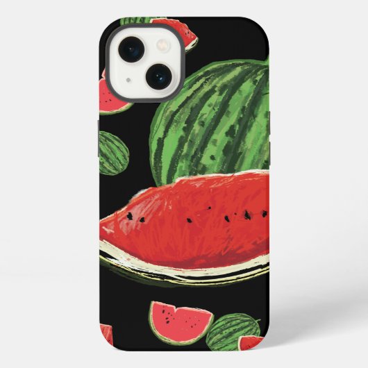 Etui iPhone 13 Motif Pastèques (Verso)