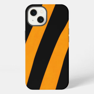 Etui iPhone 13 Motif rayures inspiré de la peau de tigre noir ora