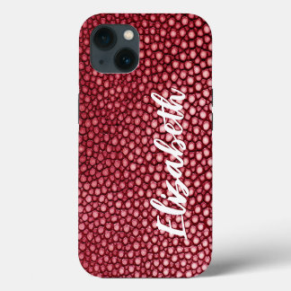 Etui iPhone 13 Motif rouge