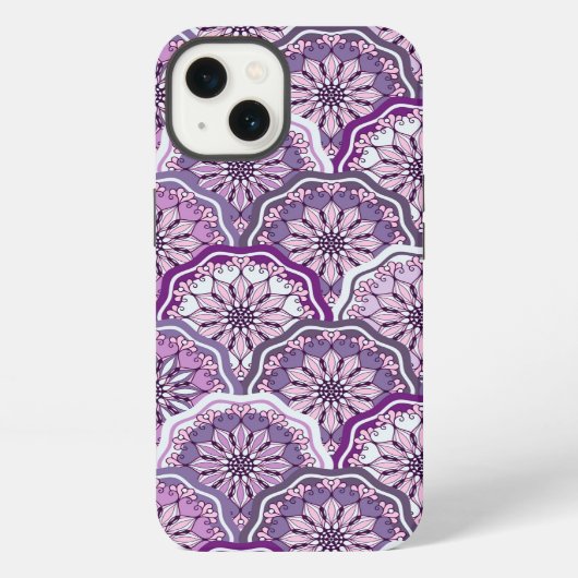 Etui iPhone 13 Motif vintage (Verso)