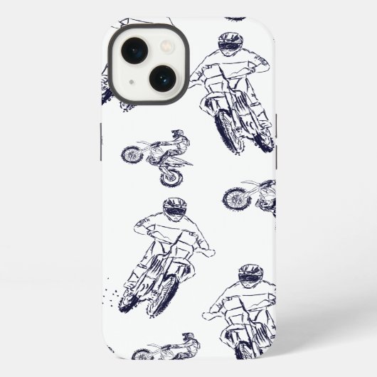 Etui iPhone 13 Moto Cross (Verso)