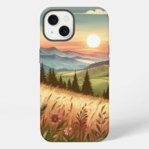 Mountain Forest Hills Country Nature coque iphone