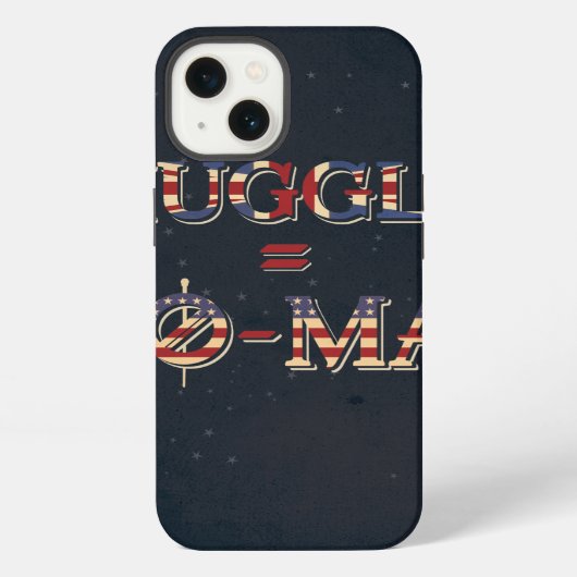 ETUI iPhone 13 MUGGLE™ = NO-MAJ™ (Verso)