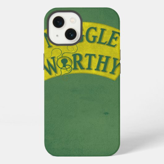 ETUI iPhone 13  MUGGLE WORTHY™ (Verso)