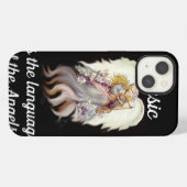 Etui iPhone 13 Musique Le Langage Des Anges (Verso Horizontal)