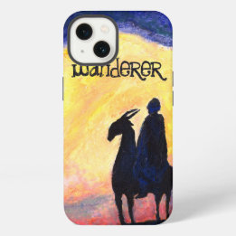 Etui iPhone 13 Mysterious Rider Wanderer personnalisable