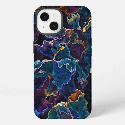 Etui iPhone 13 Nappe de pétrole (Verso)